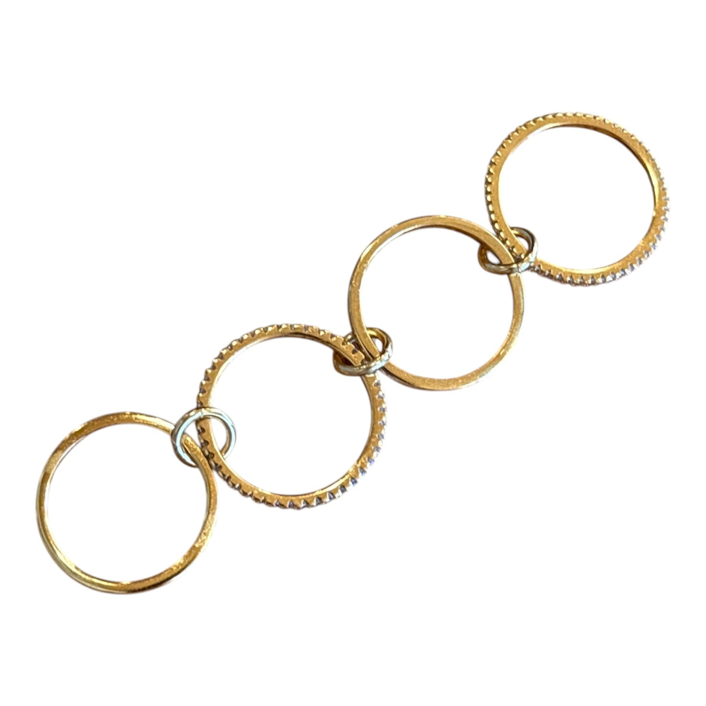 Luxe Multi-Band Pavé Stack Ring