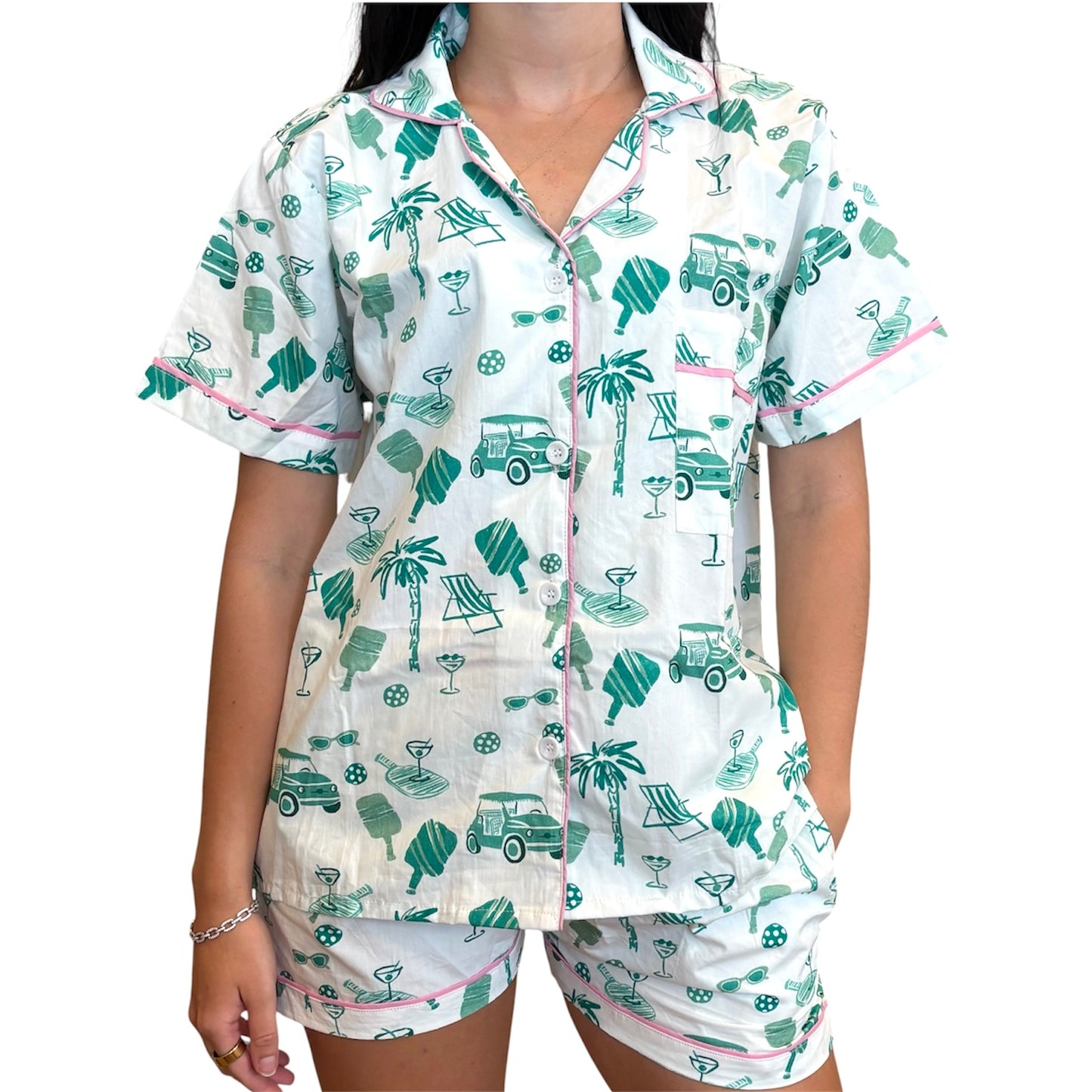 Pickleball Paradise Pajamas Set