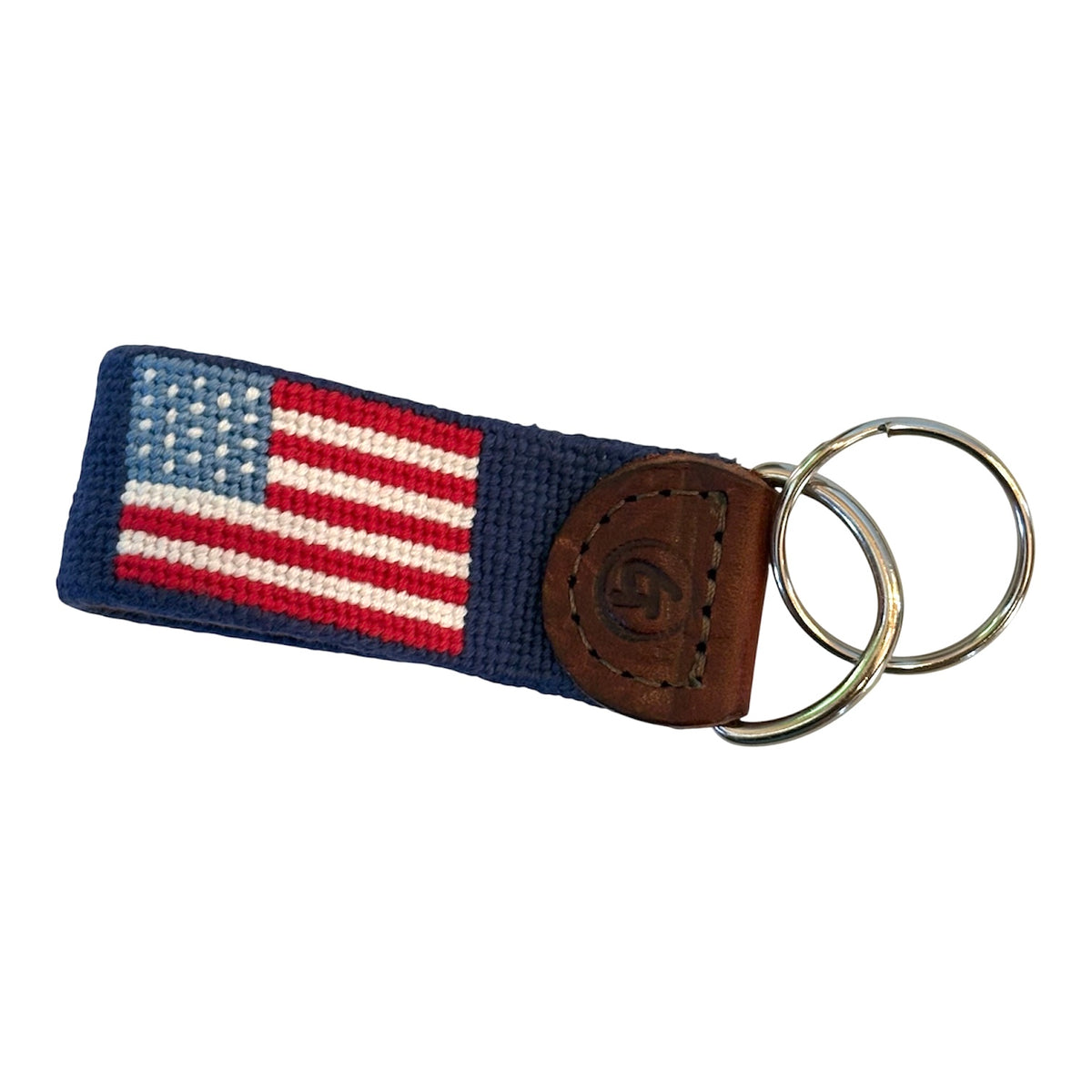 Good Treads Needlepoint Keychain