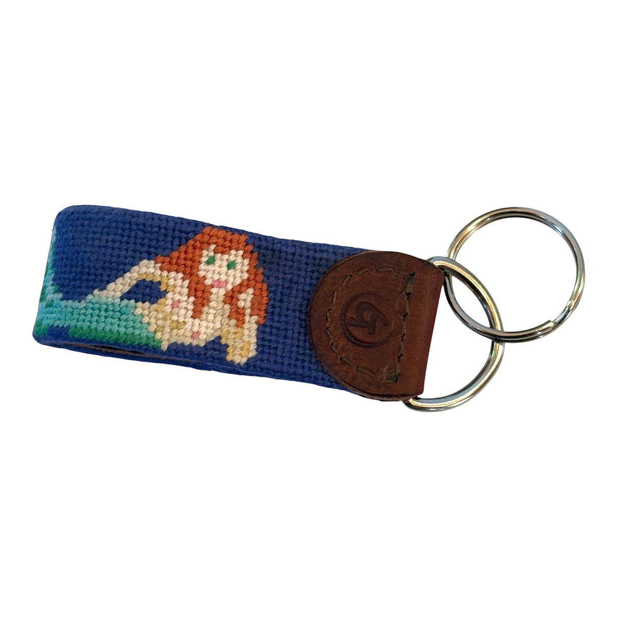 Good Treads Needlepoint Keychain