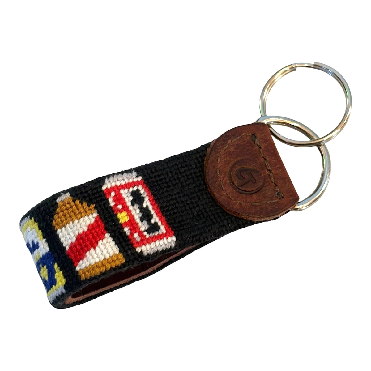 Good Treads Needlepoint Keychain