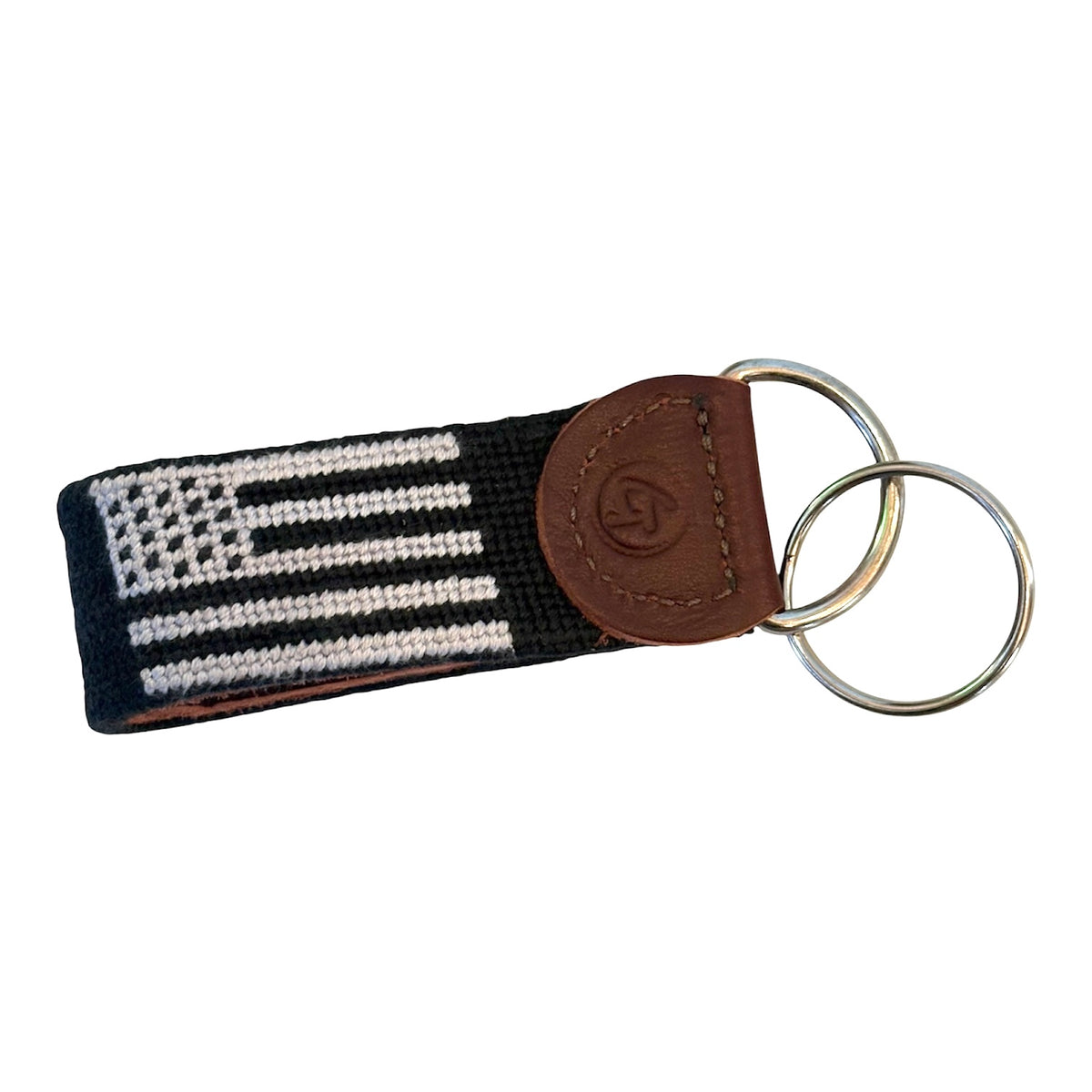 Good Treads Needlepoint Keychain