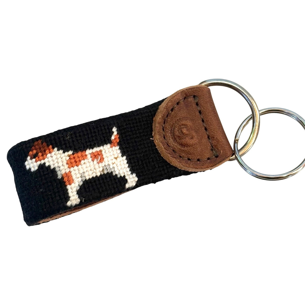 Good Treads Needlepoint Keychain