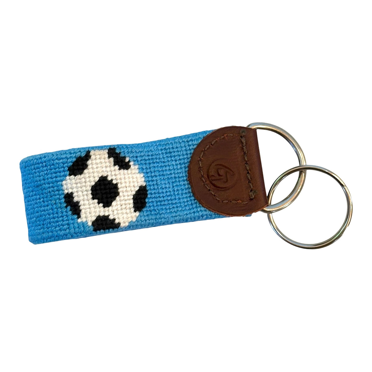Good Treads Needlepoint Keychain