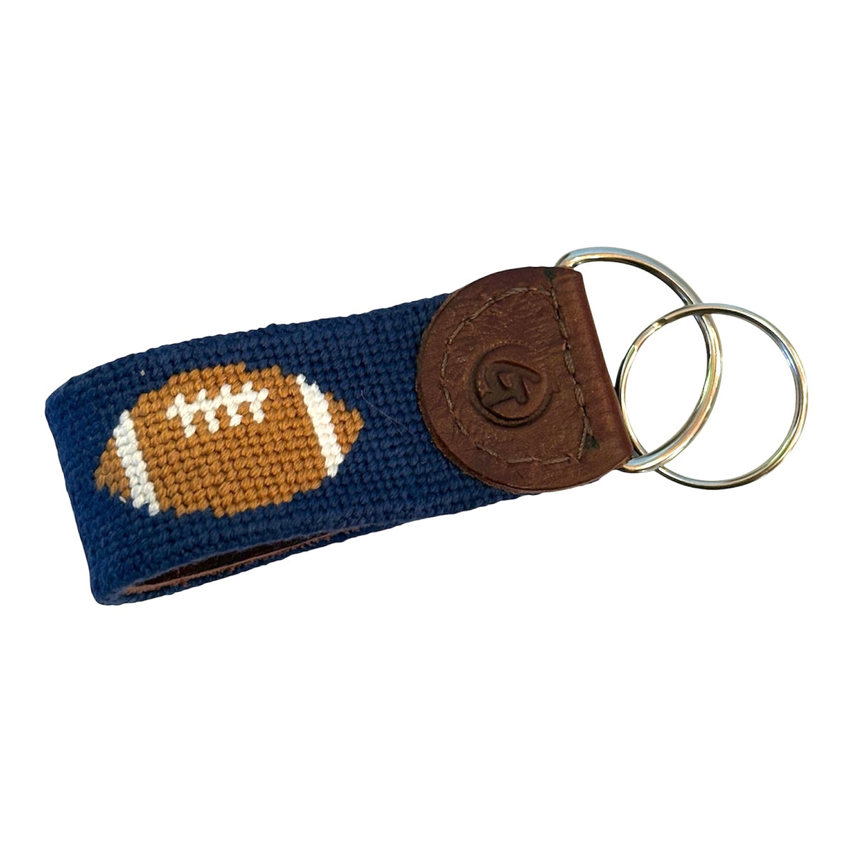 Good Treads Needlepoint Keychain