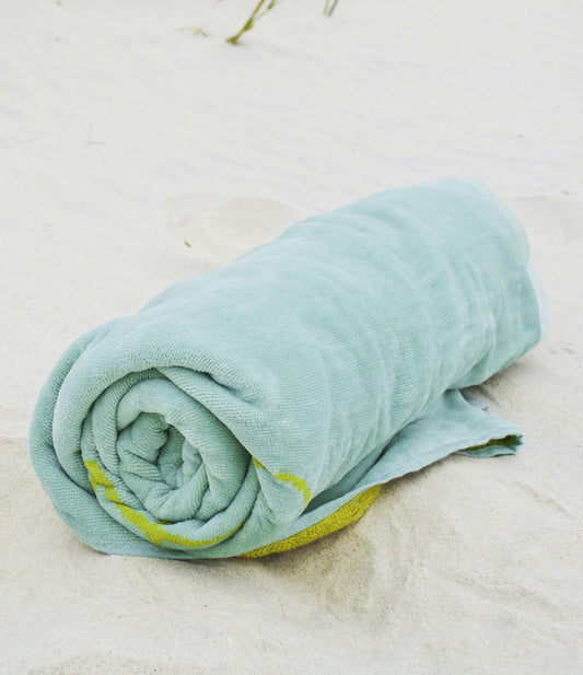 Girl Be Brave Beach Towel