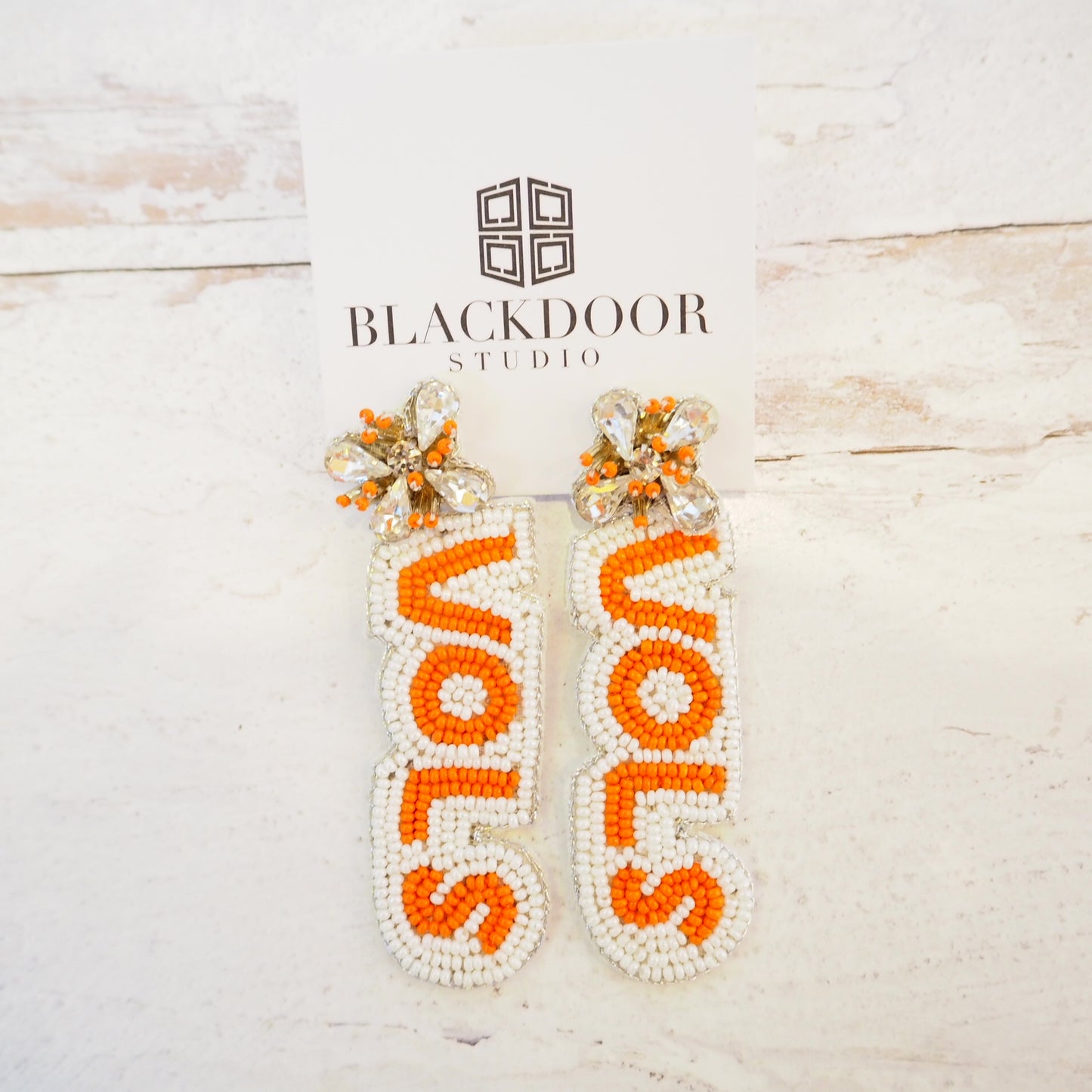 Beaded Vols Earrings~SALE